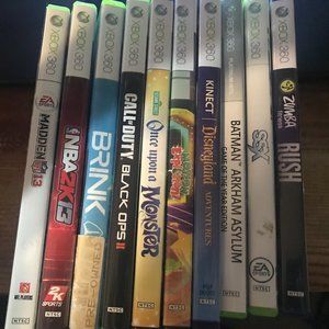 Xbox 360 Console Games bundle For Sale